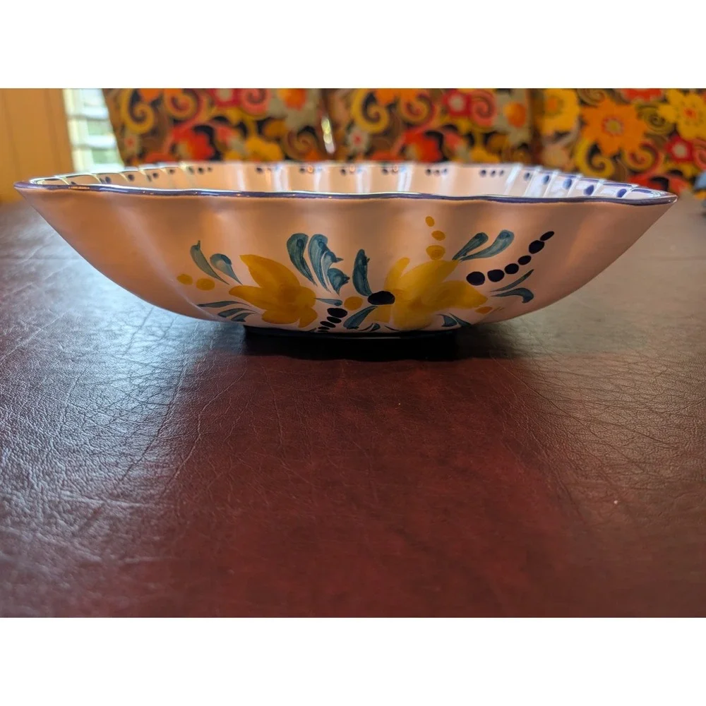 Porta Vintage Veetal Handpainted Portugal Bowl‎ #1196